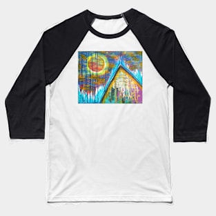 Mountain Home for the Heart: Inner Power Painting Baseball T-Shirt